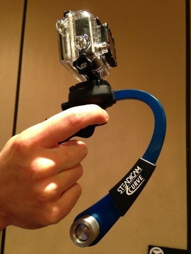 NAB 2013: Steadicam Solo combination stabiliser/monopod and Steadicam Curve for GoPro | Photography Gear News | Scoop.it