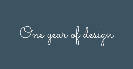 One Year of Design 2017 | SITES TRÈS CREATIFS | Scoop.it