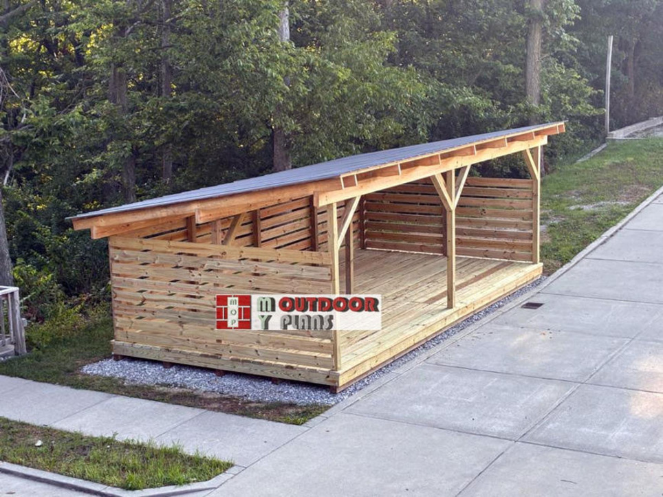 12x24 Woodshed - DIY Project | Garden Plans | Scoop.it