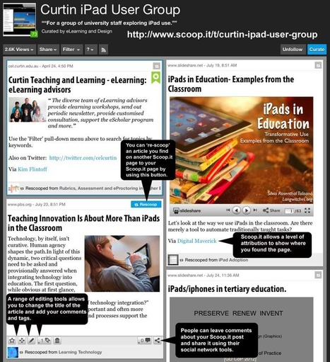 Centre for eLearning » Blog Archive » Issue 32 – Digital curation and Scoop.it | Digital Curation in Education | Scoop.it