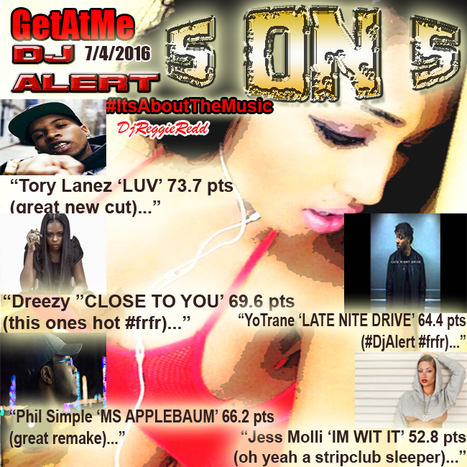 GetAtMe DjAlert 5On5 mix Tory Lanez 'LUV' is #1... #ItsAboutTheMusic | GetAtMe | Scoop.it