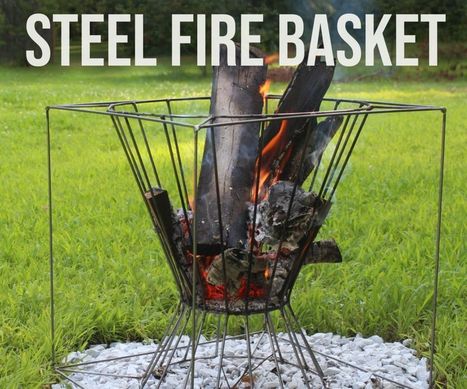DIY Steel Fire Basket : 9 Steps (with Pictures) | Daily DIY | Scoop.it