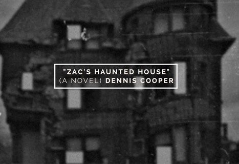 Dennis Cooper - Zac's Haunted House (A Novel entirely in #GIF form) published by Kiddiepunk | Digital #MediaArt(s) Numérique(s) | Scoop.it