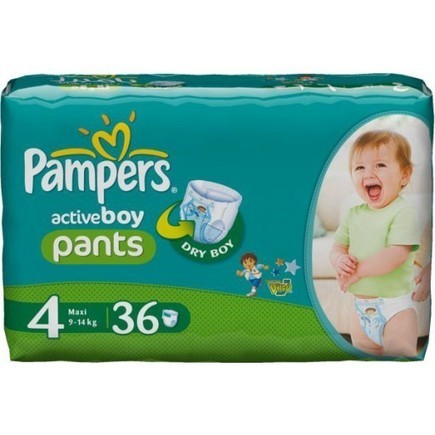 pampers active boy pants