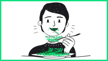 Ne pas m&acirc;cher ses mots - Signification, Origine, Exemples | FLE C&Ocirc;T&Eacute; COURS | Scoop.it