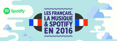 Les français, la musique & Spotify en 2016 [infographie] | Infographies musique | Scoop.it