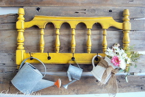 Above the potting bench | Upcycled Garden Style | Scoop.it
