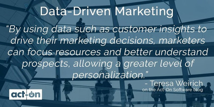 Top Data-Driven Marketing Trends We're Keeping An Eye On - Act-On Blog | The MarTech Digest | Scoop.it