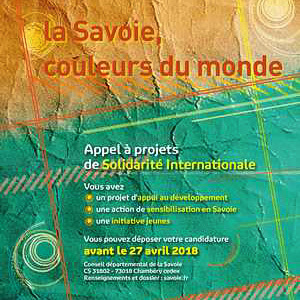 Département de la Savoie : "Appel à projets «La Savoie, couleurs du monde 2019» | Ce monde à inventer ! | Scoop.it