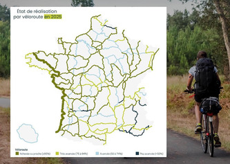 Sch&eacute;ma national des v&eacute;loroutes en 2025 : un rythme de r&eacute;alisation au plus bas depuis dix ans | Urbanisme - Am&eacute;nagement - SIG | Scoop.it