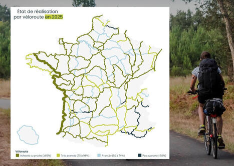 Sch&eacute;ma national des v&eacute;loroutes en 2025 : un rythme de r&eacute;alisation au plus bas depuis dix ans | Regards crois&eacute;s sur la transition &eacute;cologique | Scoop.it