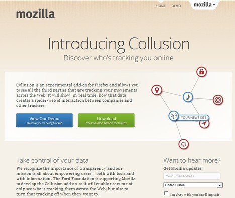 Collusion: Third parties that are tracking your movements across the Web | Latest Social Media News | Scoop.it