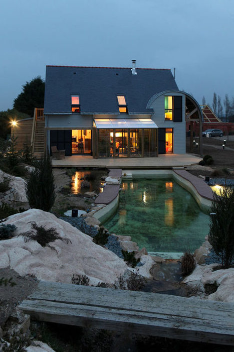 Sinh thái thân thiện Nhà Patrice Bideau ở Pháp - http://www.vccidata.com.vn | Architecture, maisons bois & bioclimatiques | Scoop.it