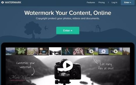 Añadir marcas de agua a vídeos e imágenes con esta aplicación web | El rincón de mferna | Scoop.it