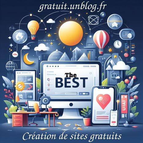 2023/2024 : Les avantages du service Gratuit de création de site web “TheBest” sans pub . | Actualités Top | Scoop.it