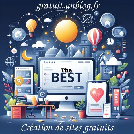 2025 : Les avantages du service Gratuit de création de site web “TheBest” sans pub . | Actualités Top | Scoop.it