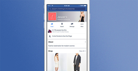 Facebook prueba nuevas funcionalidades de ecommerce | Utilización de Twitter la Educación | Scoop.it