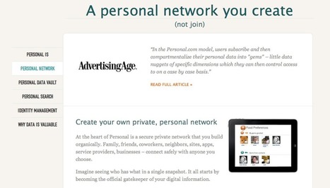 What is Personal? - Personal Network - Personal | Digital Delights for Learners | Scoop.it