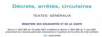 Cinq questions et réponses sur le renforcement du pass sanitaire qui entrera en vigueur demain  | Maire-Info, quotidien d'information destiné aux élus locaux | Veille juridique du CDG13 | Scoop.it