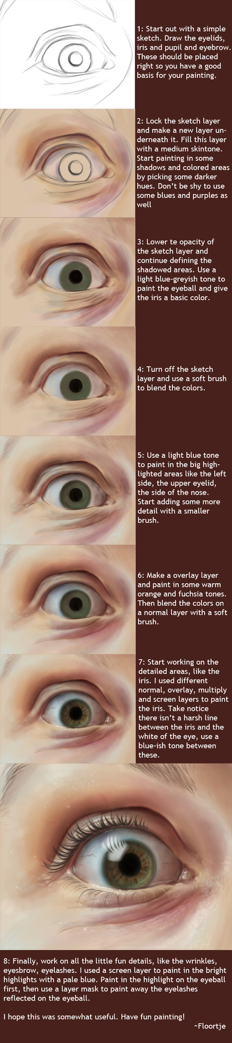 Eye Tutorial What the heck | Drawing and Painting Tutorials | Scoop.it