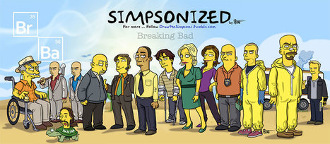 Breaking Bad simpsonisé par Adrien | The simpsons | Scoop.it