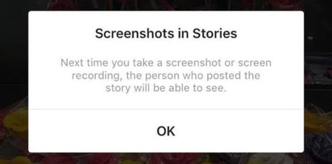 Instagram : vous pourrez bientôt savoir qui a fait des screenshots de vos stories | Social media | Scoop.it