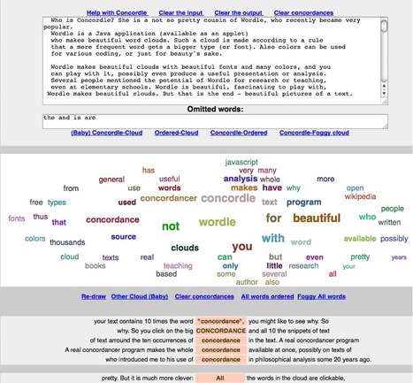 Concordle - Not so pretty cousin of Wordle | Tools for Teachers & Learners | Scoop.it
