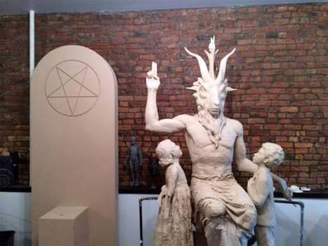 Photo du nouveau monument satanique en construction pour le Capitole de l’Oklahoma | ACTUALITÉ | Scoop.it