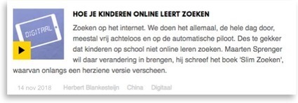 Slim Zoeken op internet | Tips & Tops vdHuchtschool | Scoop.it