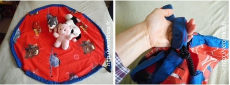 [Coup de ♥] Tapis & sac de jeu par Verobrico sur le #CDB | Best of coin des bricoleurs | Scoop.it