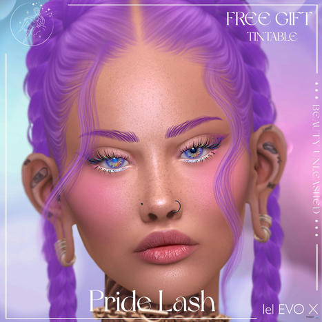 Pride Lash June 2023 Gift by Beauty Unleashed | Teleport Hub - Second Life Freebies | Second Life Freebies | Scoop.it