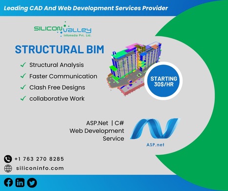Structural BIM Services | REVIT Structural Modeling | CAD Services - Silicon Valley Infomedia Pvt Ltd. | Scoop.it