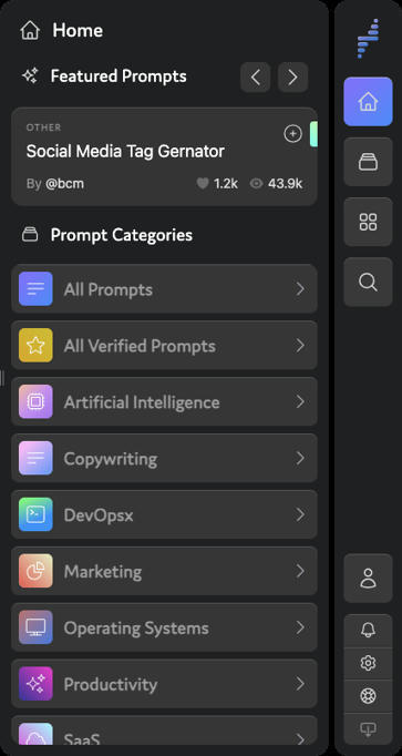 Promptforge - Prompt Browser Extension • | Tools for Teachers & Learners | Scoop.it