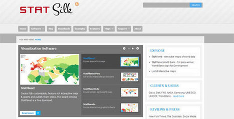 Make Interactive Maps with StatSilk Software | Digital Presentations in Education | Scoop.it