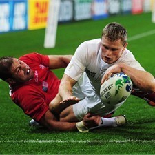 England finally pull away from dogged Georgia | RWC - Rugby World Cup 2011 | Scoop.it