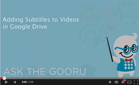 Easy Way to Add Subtitles to Videos in Google Drive | Formation Agile | Scoop.it