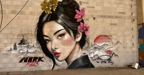 Ambérieu-en-Bugey. Musée urbain: “La Geisha”, un clin d’œil à la culture nippone (Accès réservé aux abonnés) | L'Architecture, l'Urbanisme, l'Environnement, le Paysage et le Patrimoine... vus par le CAUE de l'Ain. | Scoop.it