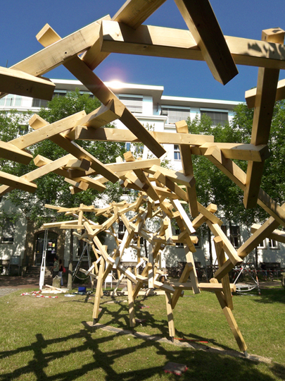 CNC carpentry: the 'selfsupportingframework' | Rendons visibles l'architecture et les architectes | Scoop.it