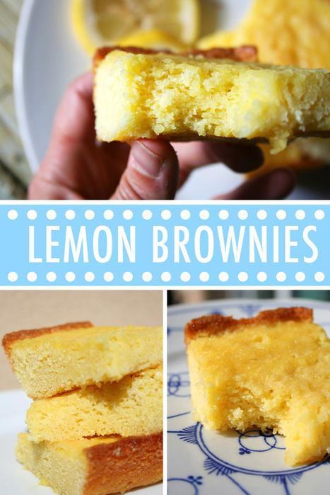 Pucker Up: A Dazzlingly Tart Lemon Brownies Recipe | Candy Buffet Weddings, Favors, Events, Food Station Buffets and Tea Parties | Scoop.it