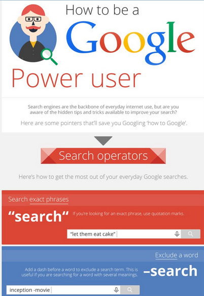 How to be a Google Power User - Infographic | Communicate...and how! | Scoop.it