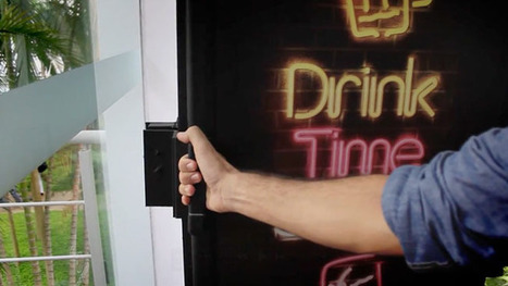 Agency's Frustrating Beer Fridge Won't Open Until You Do Your Time Sheets | AdWeek | Public Relations & Social Marketing Insight | Scoop.it