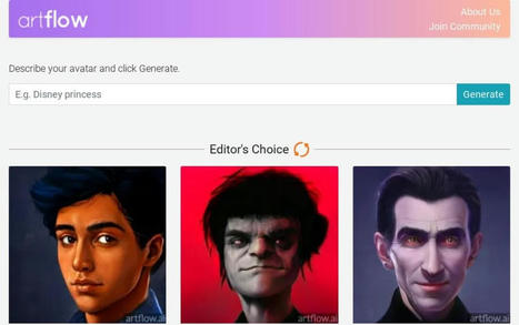 Artflow: un generador de avatares a partir de una sencilla descripción | TIC & Educación | Scoop.it