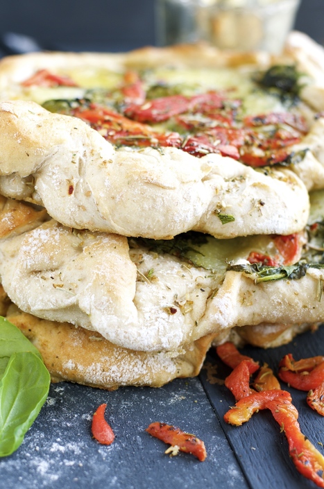 Mozzarella Spinazie Brood | La Cucina Italiana - De Italiaanse Keuken - The Italian Kitchen | Scoop.it