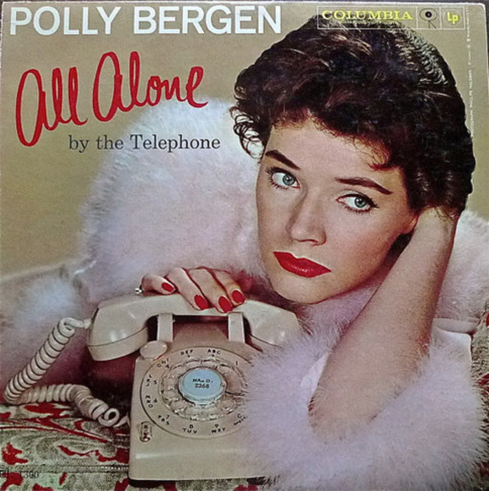 Polly Bergen All Alone By The Telephone Vintage by 33Reasons | Kitsch | Scoop.it