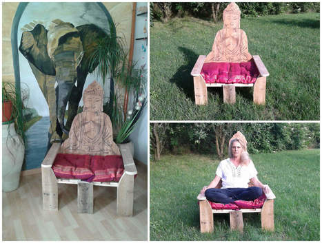 Fauteuil Pour Zen Attitude / Zen Pallet Armchair | 1001 Pallets ideas ! | Scoop.it
