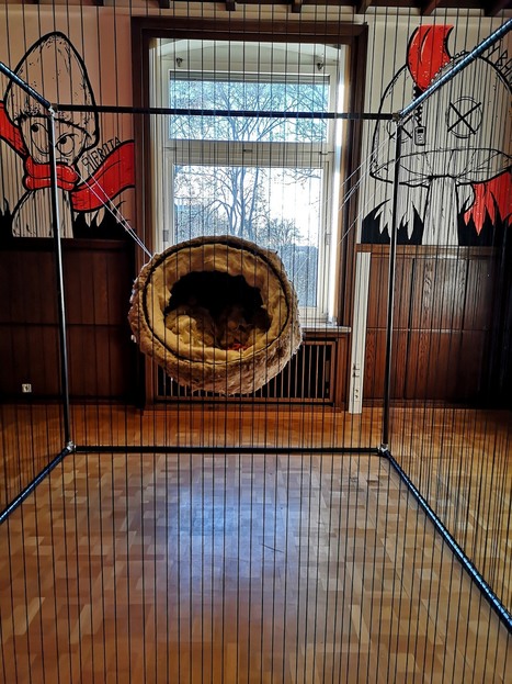 Nadine Zangarini - installation, Kamil Iwaszczyszyn - mural | Art Installations, Sculpture, Contemporary Art | Scoop.it