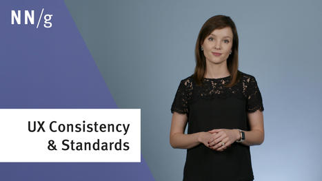 Usability Heuristic 4: Consistency and Standards (Video) | UI + UX + Design | Scoop.it