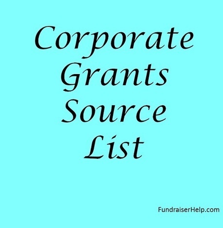 Corporate Grants For Nonprofits Source List | Nonprofit Funding Opportunities | Scoop.it