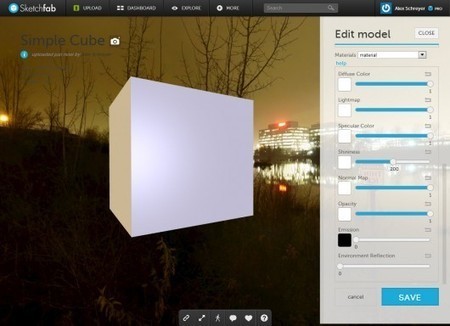 Improve your WebGL models on Sketchfab with the new material editor – by [as] | Rendons visibles l'architecture et les architectes | Scoop.it