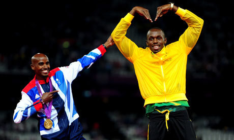 London 2012: Mo Farah honoured by Usain Bolt 'Mobot' tribute | Bolt and London 2012 | Scoop.it